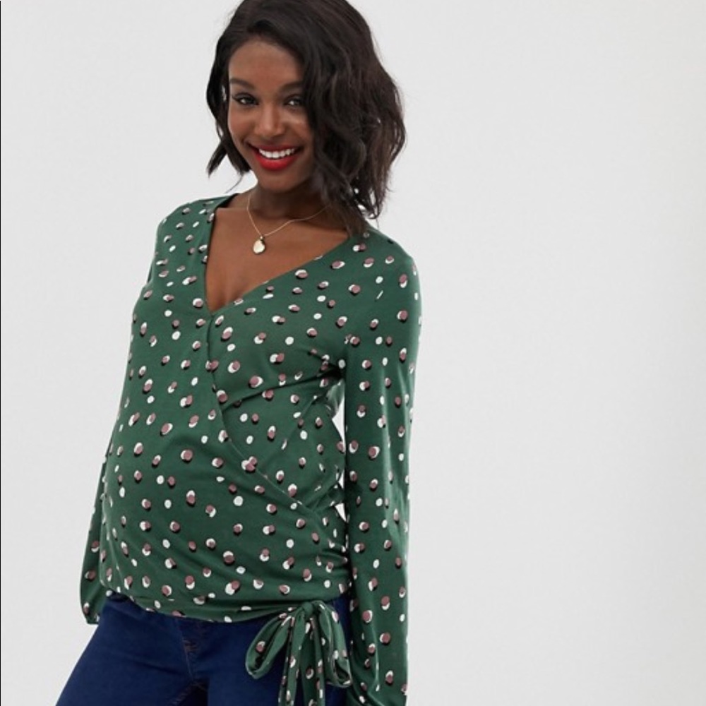 ASOS Mamalicious nursing jersey top